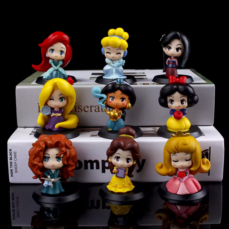 9 Princes Mini Figures